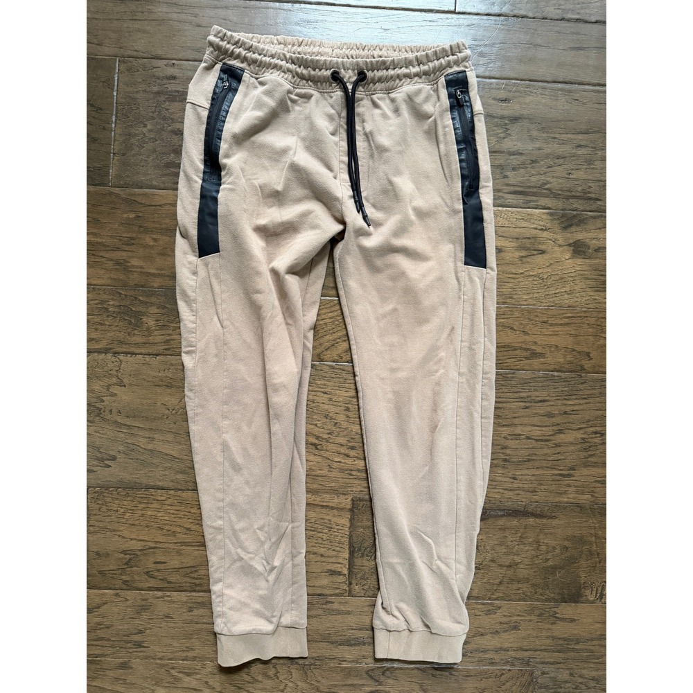 TeamSpirit Men's Jogger Pants with Zipper Pockets Size Large Y2K Athleisure